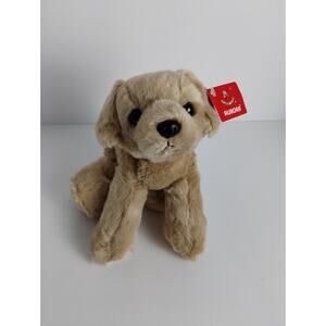 Aurora Stuffed Puppy Plush Realistic Dog Golden Lab Labrador Retriever